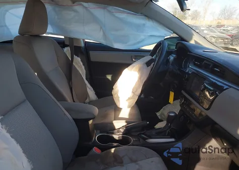 2016 Toyota Corolla Le из США, поврежденный, VIN 2T1BURHE5GC559190